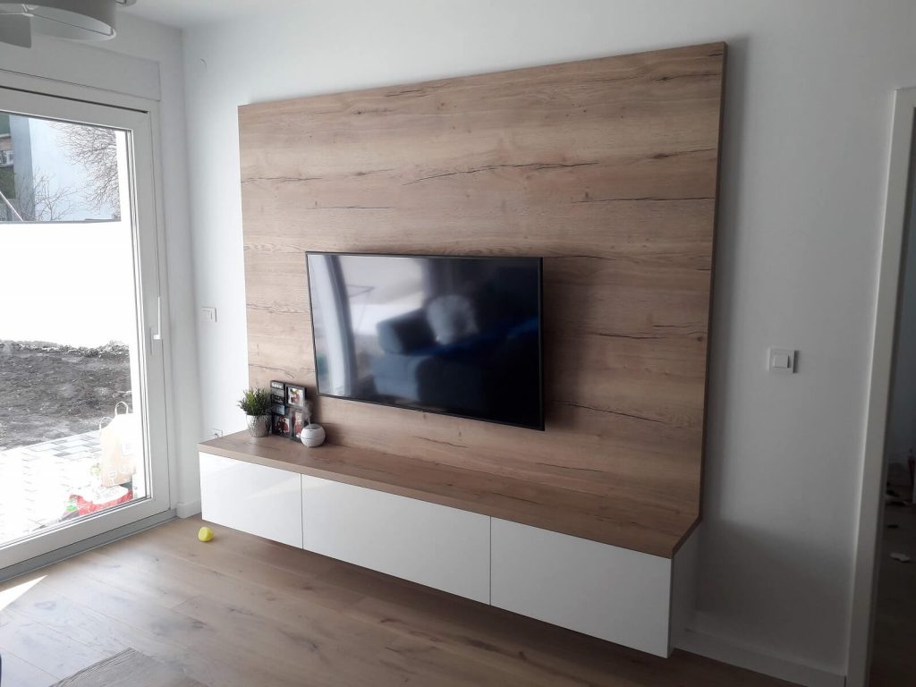 Moderna komoda u dnevnom boravku