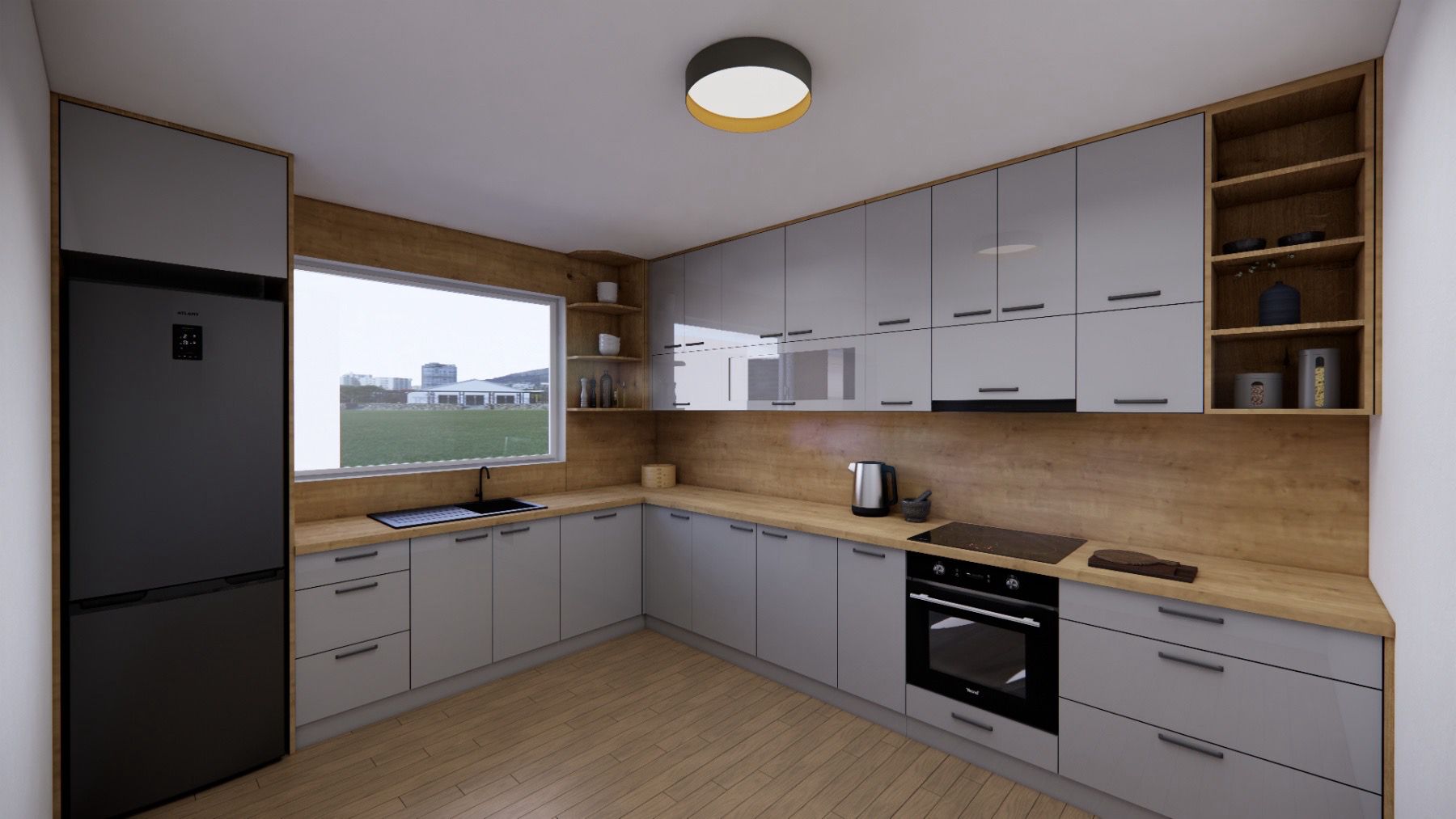 Ugaona kuhinja po mjeri